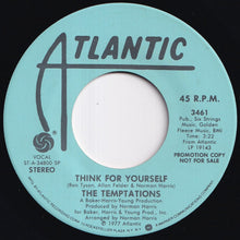 Load image into Gallery viewer, Temptations - Think For Yourself (Stereo) / (Mono) (7 inch Record / Used)