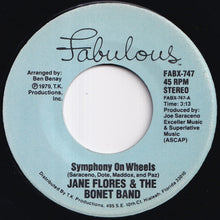 Load image into Gallery viewer, Jane Flores - Symphony On Wheels / Now That We're In Love (7 inch Record / Used)
