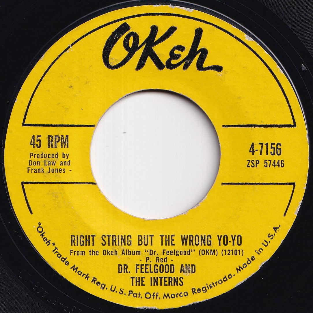 Dr. Feelgood And The Interns - What's Up, Doc / Right String