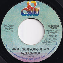 画像をギャラリービューアに読み込む, Love Unlimited - Under The Influence Of Love / (Instrumental) (7 inch Record / Used)