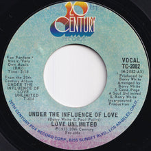 画像をギャラリービューアに読み込む, Love Unlimited - Under The Influence Of Love / (Instrumental) (7 inch Record / Used)