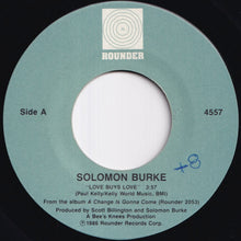 画像をギャラリービューアに読み込む, Solomon Burke - Love Buys Love / Don't Tell Me What A Man Won't Do For A Woman (7 inch Record / Used)