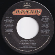 画像をギャラリービューアに読み込む, Con Funk Shun - Burnin' Love / Candy (7 inch Record / Used)