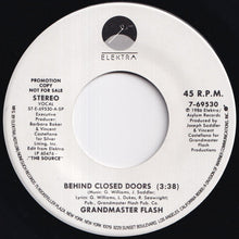 Load image into Gallery viewer, Grandmaster Flash - Behind Closed Doors / Behind Closed Doors (7 inch Record / Used)