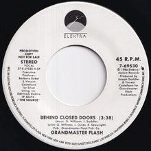 Load image into Gallery viewer, Grandmaster Flash - Behind Closed Doors / Behind Closed Doors (7 inch Record / Used)