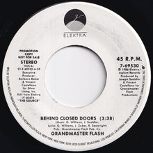 Load image into Gallery viewer, Grandmaster Flash - Behind Closed Doors / Behind Closed Doors (7 inch Record / Used)