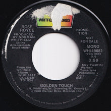 画像をギャラリービューアに読み込む, Rose Royce - Golden Touch (Stereo) / (Mono) (7 inch Record / Used)