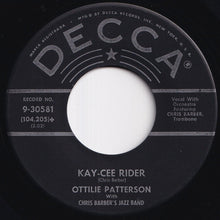 画像をギャラリービューアに読み込む, Ottilie Patterson - Kay-Cee Rider / Now I Love My Baby (7 inch Record / Used)