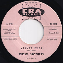 画像をギャラリービューアに読み込む, Russo Brothers - Velvet Eyes / There's More (7 inch Record / Used)