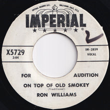 画像をギャラリービューアに読み込む, Ron Williams - If I Could Stay Away From You / On Top Of Old Smokey (7 inch Record / Used)