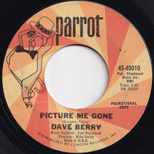 画像をギャラリービューアに読み込む, Dave Berry - Picture Me Gone / Baby's Gone (7 inch Record / Used)