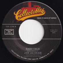 Load image into Gallery viewer, Jan And Dean / Swingin Medallions - Baby Talk / Double Shot Of My Babys Love (7 inch Record / Used)