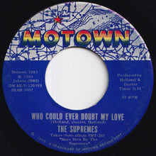 画像をギャラリービューアに読み込む, Supremes - I Hear A Symphony / Who Could Ever Doubt My Love (7 inch Record / Used)