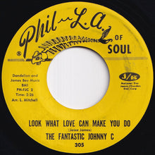 画像をギャラリービューアに読み込む, Fantastic Johnny C - Boogaloo Down Broadway / Look What Love Can Make You Do (7 inch Record / Used)