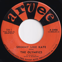 画像をギャラリービューアに読み込む, Olympics - Shimmy Like Kate / Workin' Hard (7 inch Record / Used)