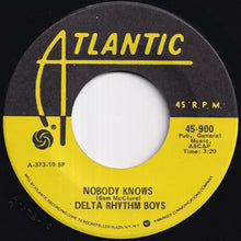 画像をギャラリービューアに読み込む, Delta Rhythm Boys - Nobody Knows / If You See Tears In My Eyes (7 inch Record / Used)