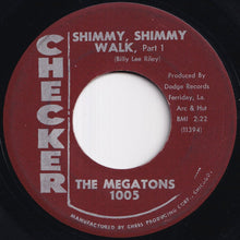 画像をギャラリービューアに読み込む, Megatons - Shimmy, Shimmy Walk, Part 1 / Part 2 (7 inch Record / Used)