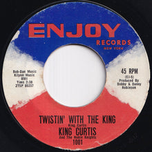 画像をギャラリービューアに読み込む, King Curtis And The Noble Knights - Wobble Twist / Twistin' With The King (7 inch Record / Used)