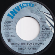 Load image into Gallery viewer, Freda Payne - Bring The Boys Home / I Shall Not Be Moved (7 inch Record / Used)