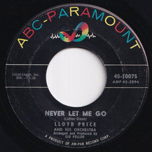 画像をギャラリービューアに読み込む, Lloyd Price And His Orchestra - Lady Luck / Never Let Me Go (7 inch Record / Used)