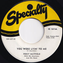 画像をギャラリービューアに読み込む, Percy Mayfield - My Heart Is Cryin' / You Were Lyin' To Me (7 inch Record / Used)