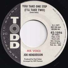 画像をギャラリービューアに読み込む, Joe Henderson - If We Could Start All Over Again / You Take One Step (I'll Take Two) (7 inch Record / Used)