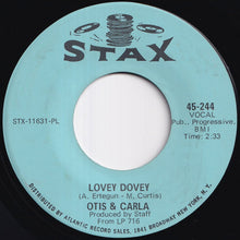画像をギャラリービューアに読み込む, Otis & Carla - Lovey Dovey / New Year's Resolution (7 inch Record / Used)