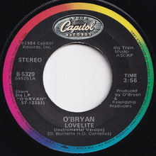 Load image into Gallery viewer, O'Bryan - Lovelite / (Instrumental) (7 inch Record / Used)