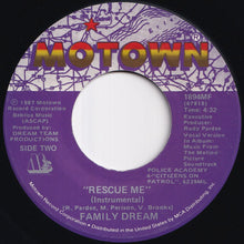 画像をギャラリービューアに読み込む, Family Dream - Rescue Me / (Instrumental) (7 inch Record / Used)