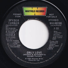 画像をギャラリービューアに読み込む, Spyder Turner - Only Love (Stereo) / (Mono) (7 inch Record / Used)