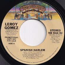 画像をギャラリービューアに読み込む, Leroy Gomez - Spanish Harlem (Stereo) / (Mono) (7 inch Record / Used)