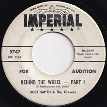 画像をギャラリービューアに読み込む, Huey Piano Smith & His Clowns - Behind The Wheel (Part 1) / (Part 2) (7 inch Record / Used)