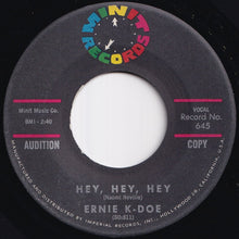 画像をギャラリービューアに読み込む, Ernie K-Doe - Love You The Best / Hey, Hey, Hey (7 inch Record / Used)