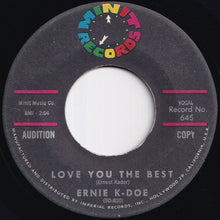 画像をギャラリービューアに読み込む, Ernie K-Doe - Love You The Best / Hey, Hey, Hey (7 inch Record / Used)