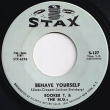 Load image into Gallery viewer, Booker T. & The M.G.s - Green Onions / Behave Yourself (7 inch Record / Used)