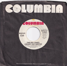 画像をギャラリービューアに読み込む, Thelma Jones - I Second That Emotion (Stereo) / (Mono) (7 inch Record / Used)