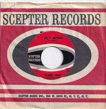 Load image into Gallery viewer, Tommy Hunt - I Am A Witness / I'm With You (7 inch Record / Used)