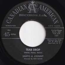 画像をギャラリービューアに読み込む, Santo & Johnny - Tear Drop / The Long Walk Home (7 inch Record / Used)