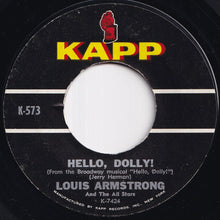 画像をギャラリービューアに読み込む, Louis Armstrong - Hello, Dolly! / A Lot Of Livin' To Do (7 inch Record / Used)
