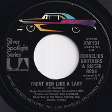 画像をギャラリービューアに読み込む, Cornelius Brothers & Sister Rose - Treat Her Like A Lady / Over At My Place (7 inch Record / Used)