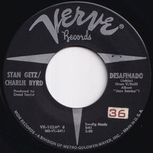 画像をギャラリービューアに読み込む, Stan Getz - Theme From Dr. Kildare (Three Stars Will Shine Tonight) / Desafinado (7 inch Record / Used)