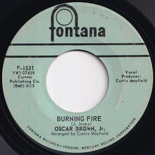 画像をギャラリービューアに読み込む, Oscar Brown Jr. - Brother Where Are You / Burning Fire (7 inch Record / Used)