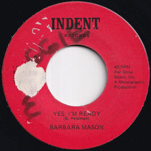 画像をギャラリービューアに読み込む, Sunny / Barbara Mason - Smile Now Cry Later / Yes, I'm Ready (7 inch Record / Used)