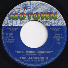 画像をギャラリービューアに読み込む, Jackson 5 - I'll Be There / One More Chance (7 inch Record / Used)