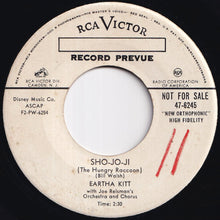 画像をギャラリービューアに読み込む, Eartha Kitt - Sho-Jo-Ji (The Hungry Racoon) / Nobody Taught Me (7 inch Record / Used)
