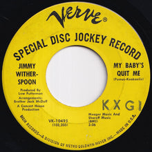 Load image into Gallery viewer, Jimmy Witherspoon - My Baby's Quit Me / Past Forty Blues (7 inch Record / Used)