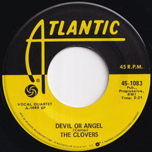 画像をギャラリービューアに読み込む, Clovers - Devil Or Angel / Hey, Doll Baby (7 inch Record / Used)