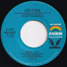 画像をギャラリービューアに読み込む, Real Life - Send Me An Angel / Like A Gun (7 inch Record / Used)
