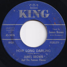 画像をギャラリービューアに読み込む, James Brown And The Famous Flames - Again / How Long Darling (7 inch Record / Used)