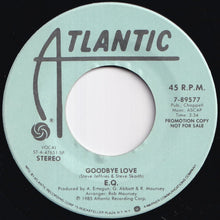 画像をギャラリービューアに読み込む, E.Q. - Goodbye Love / Goodbye Love (7 inch Record / Used)